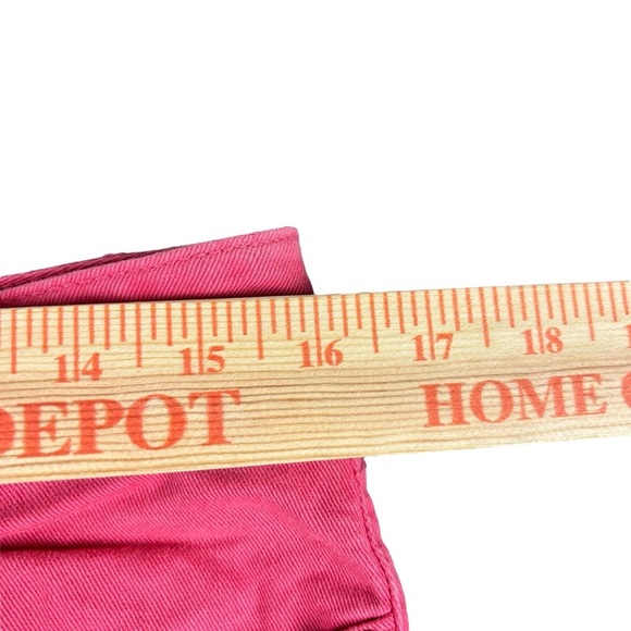 EUC Tory Burch “Ivy Super Skinny” Low Rise Ankle Jeans Sz 28 (Bright Coral Red) - Picture 6 of 16